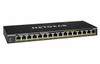 Netgear GS316P100NAS NETGEAR 16-Port Gigabit Ethernet Unmanaged PoE+ Switch with FlexPoE
