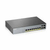 ZyXEL Communications Inc. GS135012HP ZYXEL 8-port GbE Smart Managed PoE Switch with GbE Uplink - 8 Ports - Manageable - 2 Layer Supported - Modular - Twisted Pair  Optical Fiber - Rack-mountable **Call For Current Pricing**