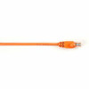 BLACK BOX CAT6PC-006-OR CAT6 VALUE LINE PATCH CABLE, STRANDED, ORANGE, 6-FT. (1.8-M)