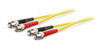 ADD-ON ADD-ST-ST-3M9SMF THIS IS A 3M ST (MALE) TO ST (MALE) YELLOW DUPLEX RISER-RATED FIBER PATCH CABLE.