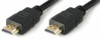 ADD-ON HDMIHSMM6-5PK ADDON 5 PACK OF 1.82M (6.00FT) HDMI 1.4 MALE TO MALE BLACK CABLE