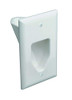 MONOPRICE, INC. 3997 LOW VOLTAGE CABLE WALL PLATE - WHITE