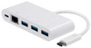 MONOPRICE, INC. 15250 MONOPRICE SELECT SERIES USB-C TO 3X USB-A 3.0_ GIGABIT ETHERNET_ AND USB-C (F) A