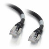 C2G 706 C2G 1FT CAT6A SNAGLESS SHIELDED (STP) NETWORK PATCH CABLE - BLACK