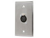 MONOPRICE, INC. 7396 XLR FEMALE 3 PIN ONE PORT WALL PLATE