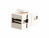 C2G 28748 SNAP-IN USB A/A FEMALE KEYSTONE INSERT MODULE - WHITE (TAA COMPLIANT)
