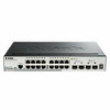 D-LINK SYSTEMS DGS-1510-20 SMART PRO GIGABIT SWITCH. 16 PORT WITH 2 SFP + 2 10G.  LIMITED LIFETIME WARRANTY