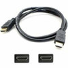ADD-ON 331-2292-AO-5PK ADDON 5 PACK DELL 331-2292 COMPATIBLE 91CM (3.0FT) HDMI 1.4 MALE TO MALE BLACK S