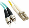 ADD-ON ADD-ST-LC-10M5OM4 THIS IS A 10M LC (MALE) TO ST (MALE) AQUA DUPLEX RISER-RATED FIBER PATCH CABLE.
