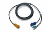 IOGEAR G2L5202PTAA BONDED KVM CABLE, PS/2, VGA, 6 FEET