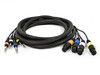 MONOPRICE, INC. 8761 CHANNEL-4TRS M TO XLR F SNAKE CABLE 10FT
