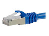 C2G 793 C2G 3FT CAT6 SNAGLESS SHIELDED (STP) NETWORK PATCH CABLE - BLUE