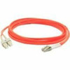 ADD-ON ADD-SC-LC-1M5OM2 THIS IS A 1M LC (M) TO SC (M) ORANGE DUPLEX RISER-RATED FIBER PATCH CABLE. OM2 C