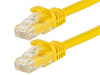 MONOPRICE, INC. 9872 FLEXBOOT CAT6 24AWG  CABLE_ 25FT YELLOW