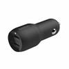 BELKIN COMPONENTS CCB001BTBK BOOST CHARGE DUAL USB-A CAR CHARGER 24W
