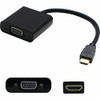 ADD-ON H4F02UT#ABA-AO ADDON 20.00CM (8.00IN) HP COMPATIBLE HDMI MALE TO VGA FEMALE BLACK ACTIVE ADAPTE