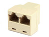 MONOPRICE, INC. 7294 T ADAPTER 8P8C - 1F/2F