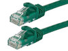 MONOPRICE, INC. 9854 FLEXBOOT CAT6 24AWG  CABLE_ 25FT GREEN