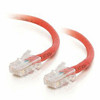 C2G 26709 C2G 25FT CAT5E NON-BOOTED CROSSOVER UNSHIELDED (UTP) NETWORK PATCH CABLE - RED