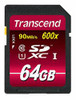 TRANSCEND INFORMATION TS64GSDXC10U1 64GB SDXC CLASS10 UHS-I CARD,600X