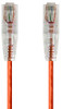 MONOPRICE, INC. 14819 SLIMRUN  CAT6 UTP CABLE-10FT ORANGE