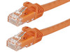 MONOPRICE, INC. 11385 FLEXBOOT SERIES CAT5E 24AWG UTP ETHERNET NETWORK PATCH CABLE, 7FT ORANGE