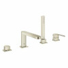 Grohe Plus 4-Hole Roman Tub Filler Brushed Nickel 29307EN3