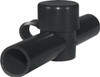 BLUE SEA SYSTEMS661-4002 CABLE CAP DUAL ENTRY BLACK