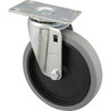 Rubbermaid 2621056 CASTER;PLATE;(5OD;SWVL;GRAY)