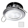 i2Systems Apeiron A1110Z - 4.5W Spring Mount Light - Round - Cool White - Brushed Nickel Finish