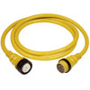 Marinco 50A 125V Shore Power Cable - 50 - Yellow