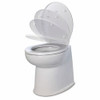 Jabsco 17 Deluxe Flush Fresh Water Electric Toilet w/Soft Close Lid - 12V