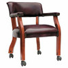 ALERA ALETDC4336 CHAIR,GUEST W/CASTERS,OXB