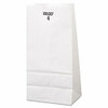 GEN BAGGW4500 BAG,PAPER GROCERY,4#,WH