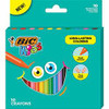 BIC CORP. BICBKPCTP10AST CRAYON,TRIANGLE 10CT,AST