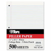 TOPS BUSINESS FORMS TOP62349 PAPER,FILLER 500 SHEET,WE