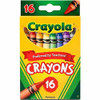 BINNEY & SMITH / CRAYOLA CYO523016 CRAYON,CLSC CLR,16ST,AST