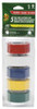 SHURTECH DUC280303 TAPE,ELCT,.75X12,5/PK,AST