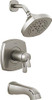 Delta DT17T476SS Faucet 17 Thermostatic Tub and Shower Only Tub & Shower Stainless