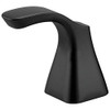 Delta DH252BL Metal Lever Handle Set - 2H Bathroom Stryke Matte Black