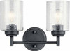 Kichler 45885BK Kichler Winslow Bath 2Lt