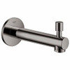 Grohe Concetto Bath Spout W. Diverter Hard Graphite 13275A01