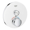 Grohe 29159LS0  Grohtherm SmartControl Single Function Thermostatic Trim with Control Module, Moon White