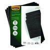FELLOWES 52138 BINDING COVERS EXPRESSIONS GRAIN BLACK OVERSIZE 200PK