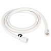 DURA FAUCET621-DFSA230WT RV SHOWER HOSE 60  VINYL WHT