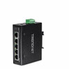 TRENDNET INC TI-E50 5-PORT INDUSTRIAL FAST ETHERNET DIN-RAIL SWITCH HARDENED IP30 RATED METAL SWITCH