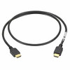 BLACK BOX EVHDMI01T-002M HDMI TO HDMI CABLE, M/M, PVC, 2-M (6.5-F