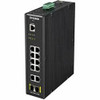 D-LINK SYSTEMS DIS-200G-12SW 12-PORT MNGD INDUSTRIAL SWITCH, -40C TO +75C. POE, 240W BUDGET