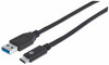 MANHATTAN - STRATEGIC 353373  USB 3.0-C CABLE M-M 3FT