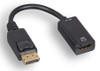 AXIOM DPMHDMIFK-AX AXIOM DISPLAYPORT MALE TO HDMI FEMALE ADAPTER (BLACK) - DPMHDMIFK-AX